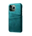 SoFetch Groen Pasjeshouder Zakelijk Hybride Hoesje voor de iPhone 14 Pro Max
