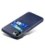 SoFetch Blauw Pasjeshouder Zakelijk Hybride Hoesje voor de iPhone 14 Pro Max