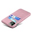 SoFetch Rosegoud Pasjeshouder Zakelijk Hybride Hoesje voor de iPhone 14 Pro Max