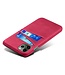 SoFetch Rose Pasjeshouder Zakelijk Hybride Hoesje voor de iPhone 14 Pro Max