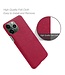 SoFetch Rood Stoffen Hybride Hoesje voor de iPhone 14 Pro Max