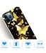 SoFetch  Gouden Vlinders TPU Hoesje voor de iPhone 14 Pro Max