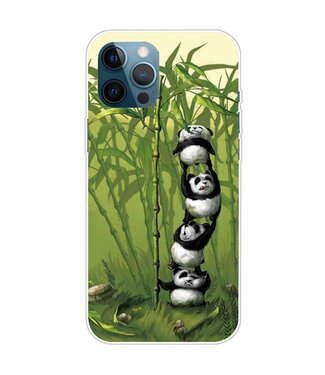 SoFetch Panda TPU Hoesje iPhone 14 Pro Max
