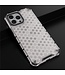 SoFetch Grijs Honingraat Hybride Hoesje voor de iPhone 14 Pro Max