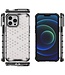 SoFetch Grijs Honingraat Hybride Hoesje voor de iPhone 14 Pro Max