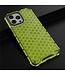 SoFetch Groen Honingraat Hybride Hoesje voor de iPhone 14 Pro Max