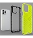 SoFetch Rood Honingraat Hybride Hoesje voor de iPhone 14 Pro Max