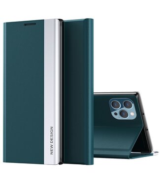 SoFetch Groen Elegant Bookcase Hoesje iPhone 14 Pro Max