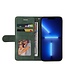 SoFetch Groen Modern Bookcase Hoesje voor de iPhone 14 Pro Max