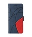 SoFetch Blauw Modern Bookcase Hoesje voor de iPhone 14 Pro Max