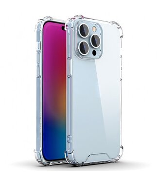 SoFetch Transparant Valbestendig TPU Hoesje iPhone 14 Pro Max