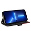 SoFetch Zwart Modern Bookcase Hoesje voor de iPhone 14 Pro Max