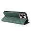 SoFetch Groen Modern Bookcase Hoesje voor de iPhone 14 Pro Max