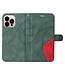 SoFetch Groen Modern Bookcase Hoesje voor de iPhone 14 Pro Max