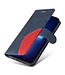 SoFetch Blauw Modern Bookcase Hoesje voor de iPhone 14 Pro Max