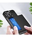SoFetch Zwart Pasjeshouder Modern Hybride Hoesje voor de iPhone 14 Pro Max