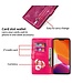SoFetch Rose Portemonnee Glitter Bookcase Hoesje voor de iPhone 14 Pro Max