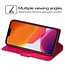 SoFetch Rose Portemonnee Glitter Bookcase Hoesje voor de iPhone 14 Pro Max