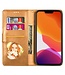 SoFetch Goud Portemonnee Glitter Bookcase Hoesje voor de iPhone 14 Pro Max