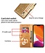 SoFetch Goud Portemonnee Glitter Bookcase Hoesje voor de iPhone 14 Pro Max