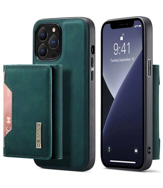 Groen Pasjeshouder Stijlvol 2-in-1 Hoesje iPhone 14 Pro Max