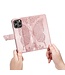 SoFetch Rosegoud Vlinder Bookcase Hoesje voor de iPhone 14 Pro Max