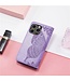 SoFetch Lichtpaars Vlinder Bookcase Hoesje voor de iPhone 14 Pro Max