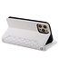 SoFetch Bruin Portemonnee Ruiten Bookcase Hoesje voor de iPhone 14 Pro Max