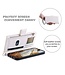 SoFetch Bruin Portemonnee Ruiten Bookcase Hoesje voor de iPhone 14 Pro Max