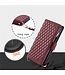 SoFetch Bordeaux Rood Portemonnee Ruiten Bookcase Hoesje voor de iPhone 14 Pro Max