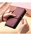 SoFetch Bordeaux Rood Portemonnee Ruiten Bookcase Hoesje voor de iPhone 14 Pro Max
