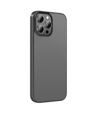 X-Level Zwart Slim TPU Hoesje iPhone 14 Pro Max