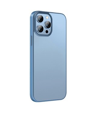 X-Level Blauw Slim TPU Hoesje iPhone 14 Pro Max