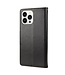 SoFetch Zwart Bloemen Bookcase Hoesje voor de iPhone 14 Pro Max