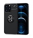 SoFetch Zwart Ring Houder TPU Hoesje voor de iPhone 14 Pro Max