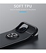 SoFetch Zwart Ring Houder TPU Hoesje voor de iPhone 14 Pro Max