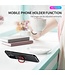 SoFetch Zwart / Rosegoud Ring Houder TPU Hoesje voor de iPhone 14 Pro Max