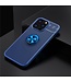 SoFetch Blauw Ring Houder TPU Hoesje voor de iPhone 14 Pro Max