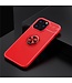 SoFetch Rood Ring Houder TPU Hoesje voor de iPhone 14 Pro Max