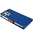 Mercury Goospery Blauw Stoffen Bookcase Hoesje voor de iPhone 14 Pro Max