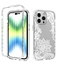 SoFetch  Lace Flower TPU Hoesje voor de iPhone 14 Pro Max