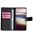 SoFetch Zwart Zacht Krokodillen Bookcase Hoesje voor de iPhone 14 Pro Max