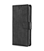 SoFetch Zwart Zacht Krokodillen Bookcase Hoesje voor de iPhone 14 Pro Max