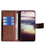 SoFetch Bruin Zacht Krokodillen Bookcase Hoesje voor de iPhone 14 Pro Max