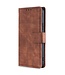 SoFetch Bruin Zacht Krokodillen Bookcase Hoesje voor de iPhone 14 Pro Max