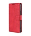 SoFetch Rood Zacht Krokodillen Bookcase Hoesje voor de iPhone 14 Pro Max
