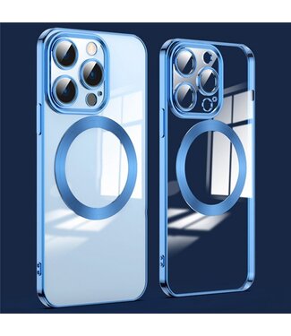 SoFetch Navy Blauw MagSafe Hybride Hoesje iPhone 14 Pro Max