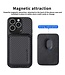 SoFetch Zwart Pasjeshouder Carbon 2-in-1 Hoesje voor de iPhone 14 Pro Max