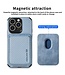 SoFetch Blauw Pasjeshouder Carbon 2-in-1 Hoesje voor de iPhone 14 Pro Max