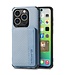 SoFetch Blauw RFID Hybride Hoesje voor de iPhone 14 Pro Max